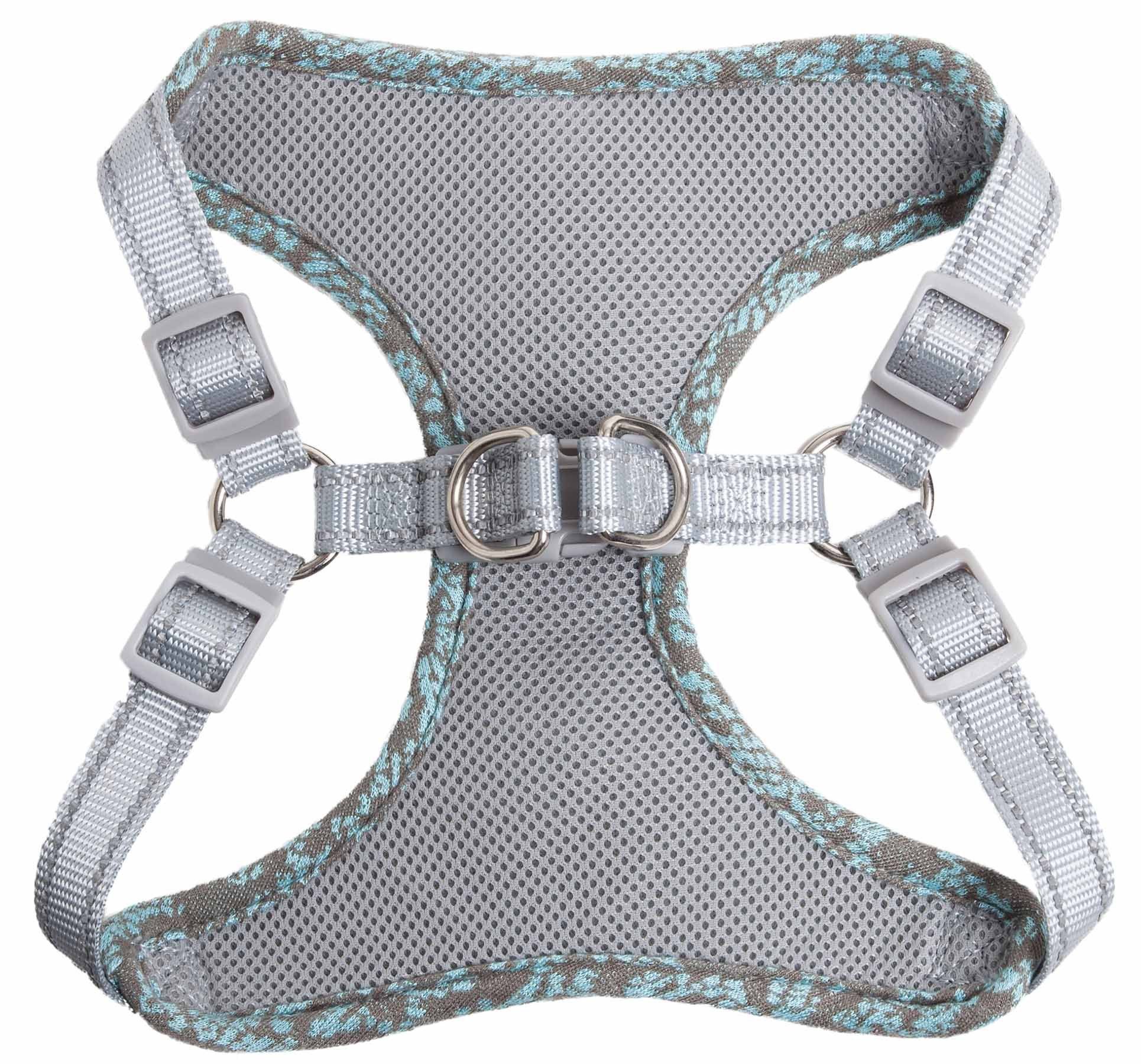 Pet Life ® 'Fidomite' Mesh Reversed and Adjustable Fashion Dog Harness W/ Designer Neck Tie - BIG FRENCHIES