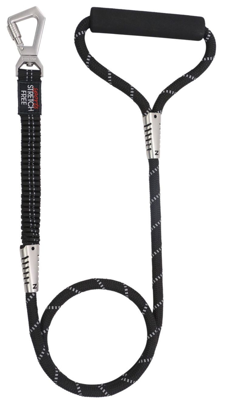 Pet Life ® 'Flexo-Tour' Shock Aborbing and 3M Reflective Dog Leash - BIG FRENCHIES