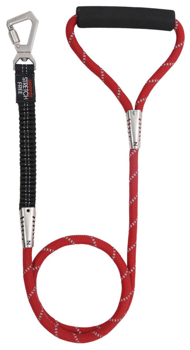Pet Life ® 'Flexo-Tour' Shock Aborbing and 3M Reflective Dog Leash - BIG FRENCHIES