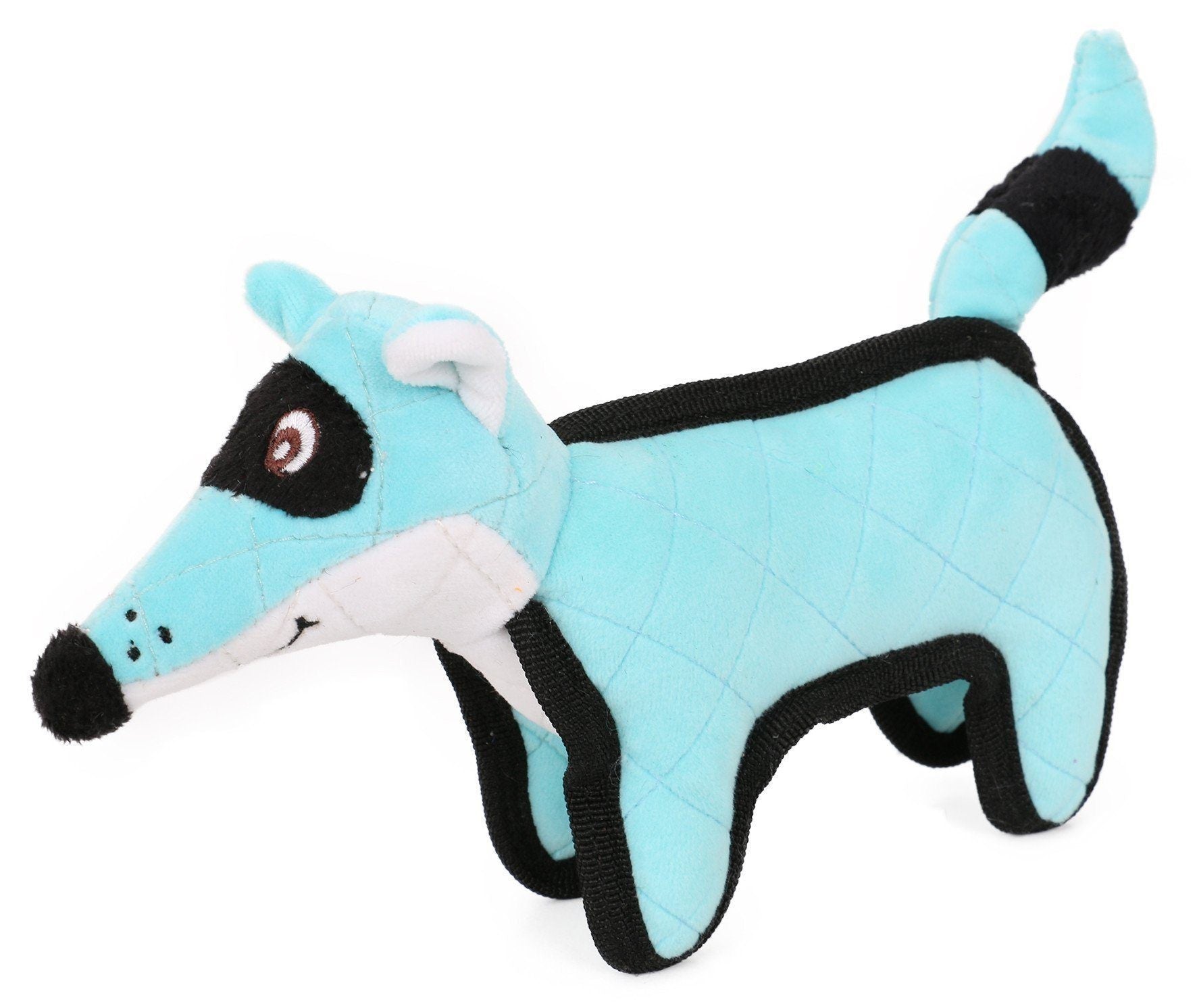 Pet Life ® 'Foxy-Tail' Animated Nylon Quilted Squeaker Plush Dog Toy - BIG FRENCHIES