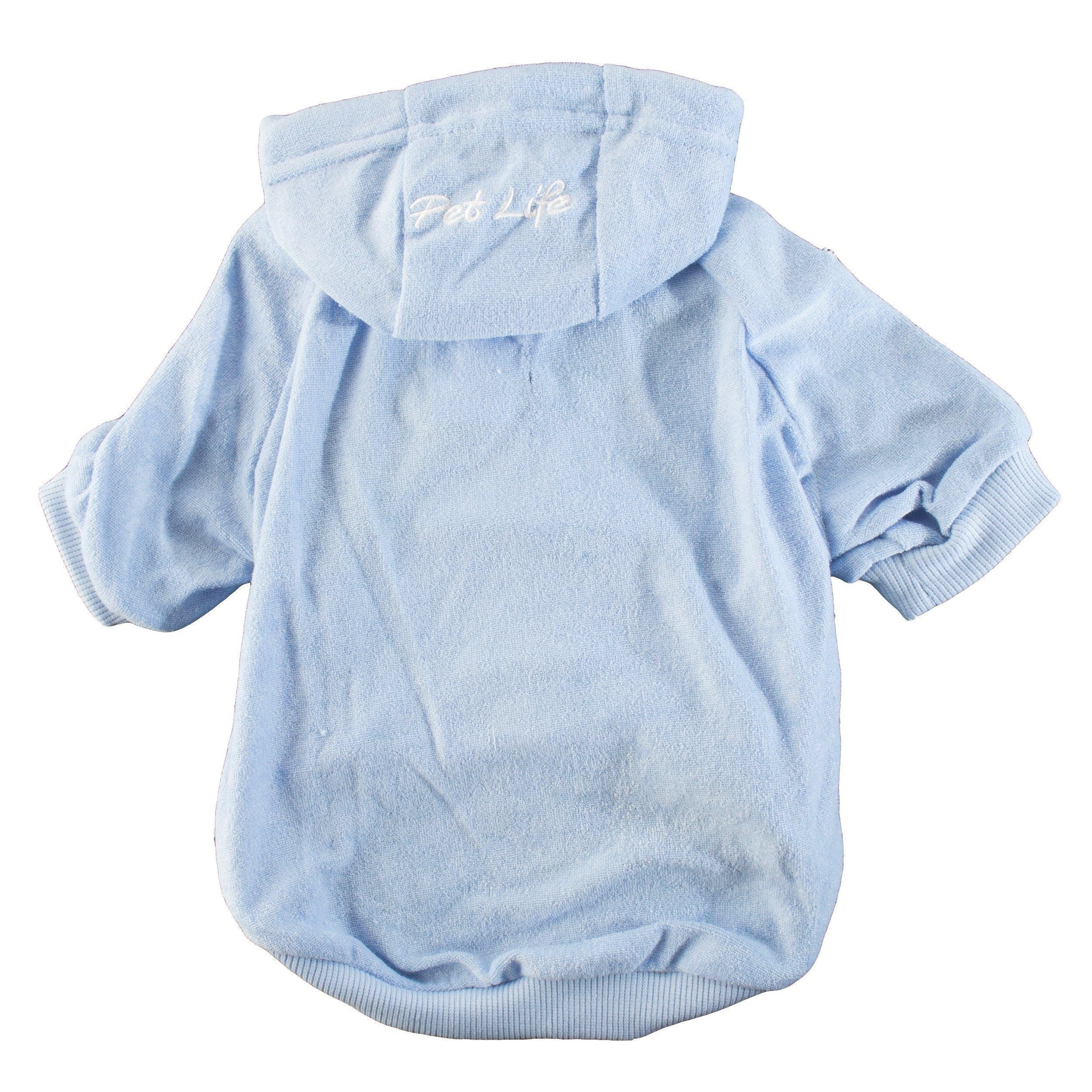 Pet Life ® French Terry Ultra-Soft Quick-Drying Hooded Dog Sweater - BIG FRENCHIES