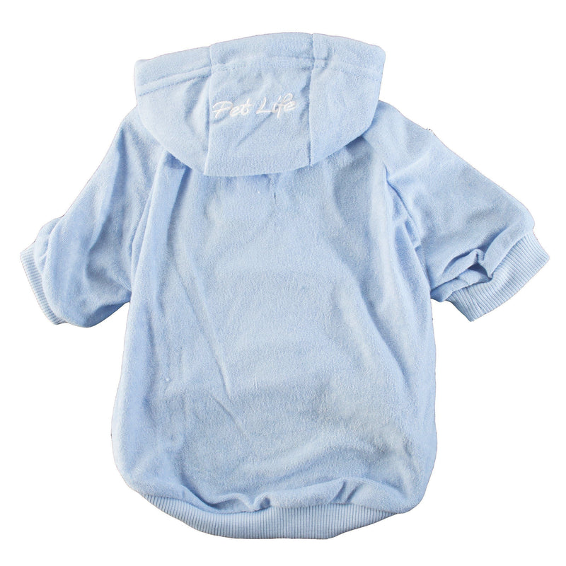 Pet Life ® French Terry Ultra-Soft Quick-Drying Hooded Dog Sweater - BIG FRENCHIES