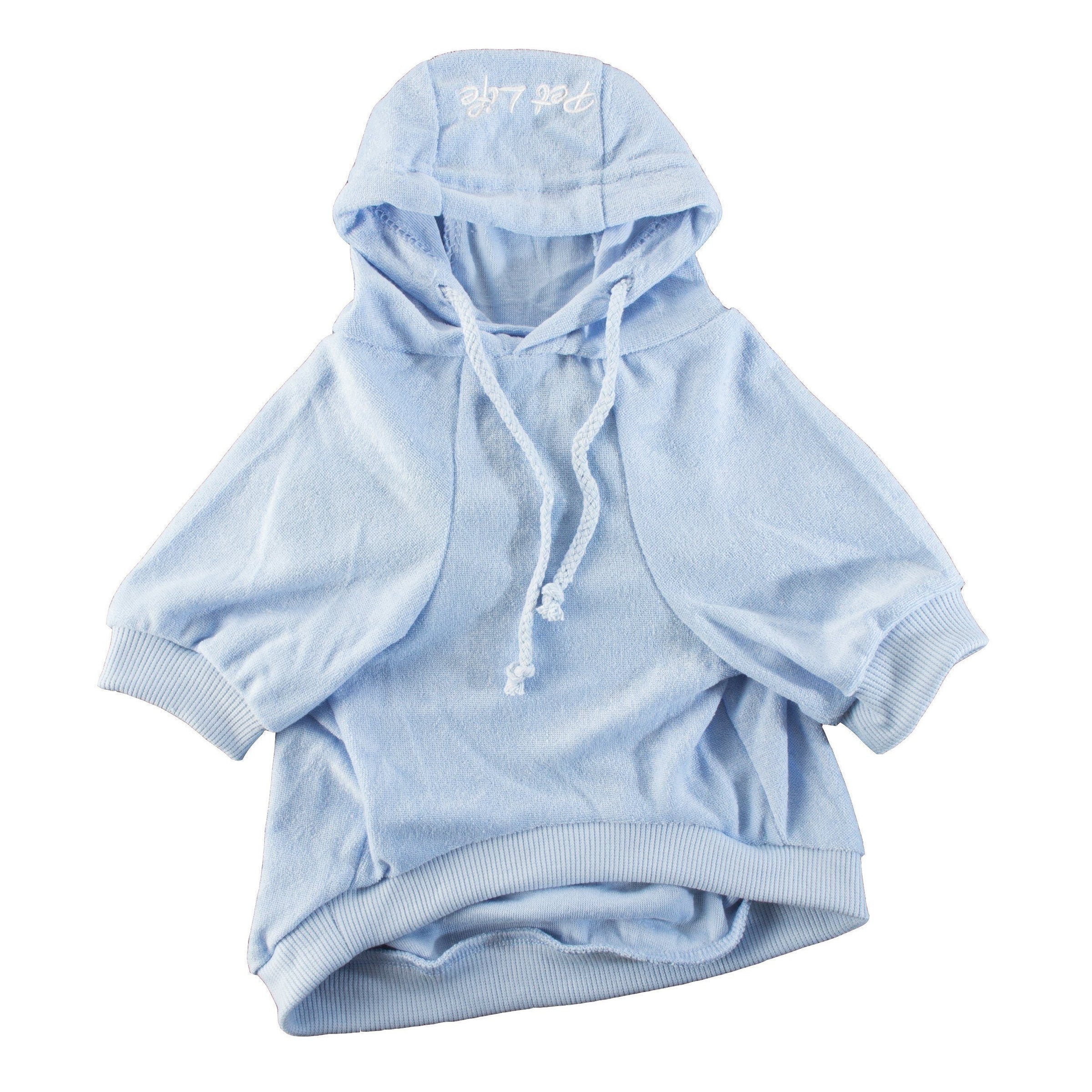 Pet Life ® French Terry Ultra-Soft Quick-Drying Hooded Dog Sweater - BIG FRENCHIES