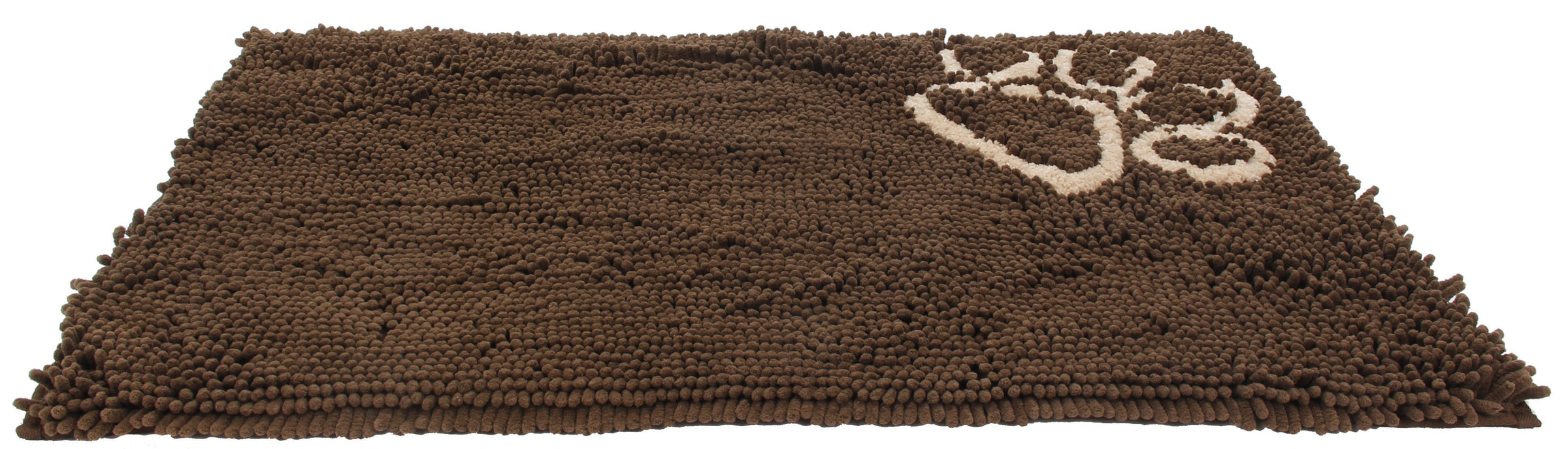Pet Life ® 'Fuzzy' Quick-Drying Anti-Skid and Machine Washable Dog Mat - BIG FRENCHIES