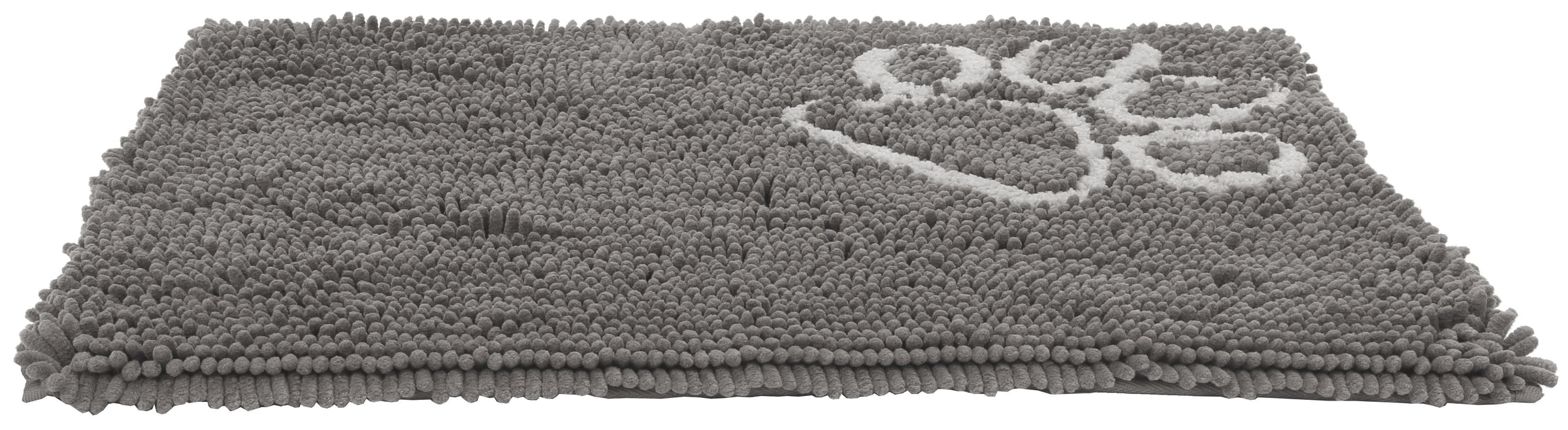 Pet Life ® 'Fuzzy' Quick-Drying Anti-Skid and Machine Washable Dog Mat - BIG FRENCHIES