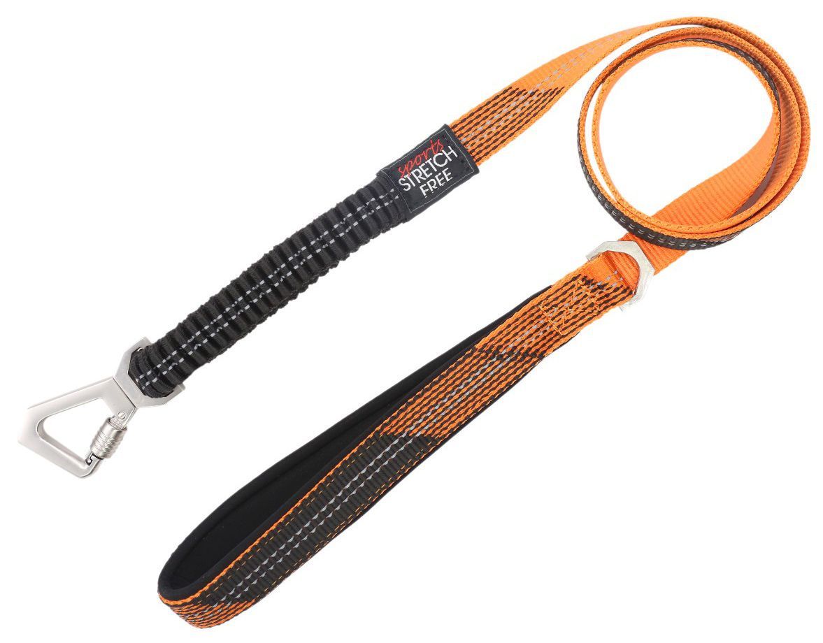 Pet Life ® 'Geo-prene' 2-in-1 Shock Absorbing Neoprene Padded Reflective Dog Leash and Harness - BIG FRENCHIES