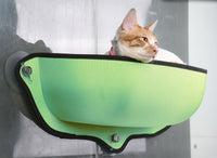 Pet Life ® 'Gravity-Lounge' Suction Cup Kitty Cat Lounger and Bed - BIG FRENCHIES