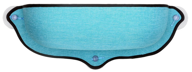 Pet Life ® 'Gravity-Lounge' Suction Cup Kitty Cat Lounger and Bed - BIG FRENCHIES