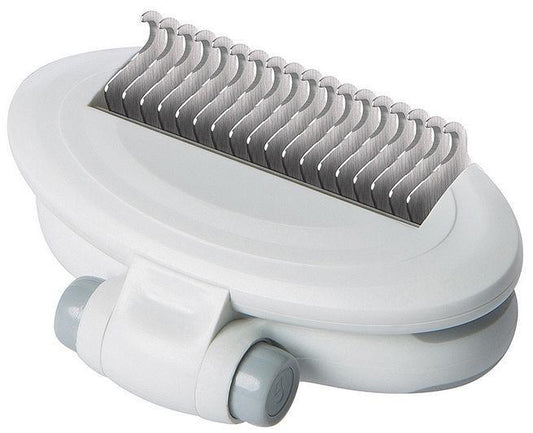 Pet Life ® 'Gyrater' Swivel Travel Grooming Dematting Pet Comb - BIG FRENCHIES