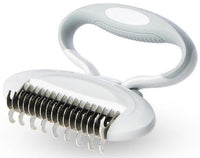 Pet Life ® 'Gyrater' Swivel Travel Grooming Dematting Pet Comb - BIG FRENCHIES