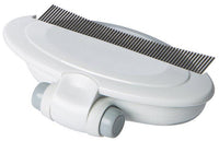 Pet Life ® 'Gyrater' Travel Swivel Curved Pet Grooming Pin Comb - BIG FRENCHIES