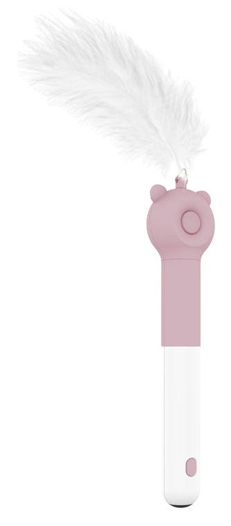 Pet Life ® 'KITIQUE" 3-in-1 Retractable and Extendable Feathered and Laser Wand Kitty Cat Teaser - BIG FRENCHIES