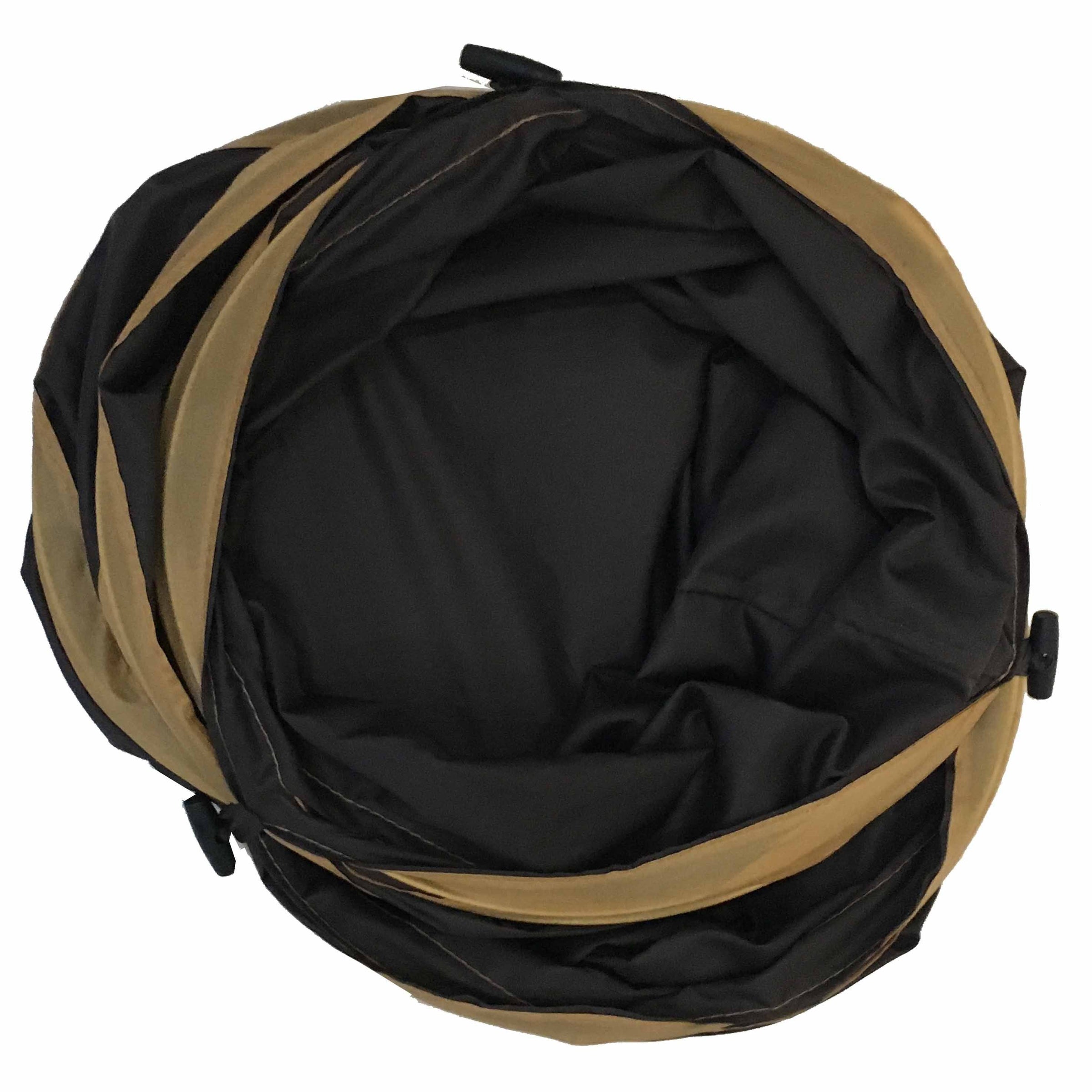Pet Life ® 'Kitting-Go-Seek' Collapsible Folding Travel 3-way Kitty Cat Tunnel - BIG FRENCHIES