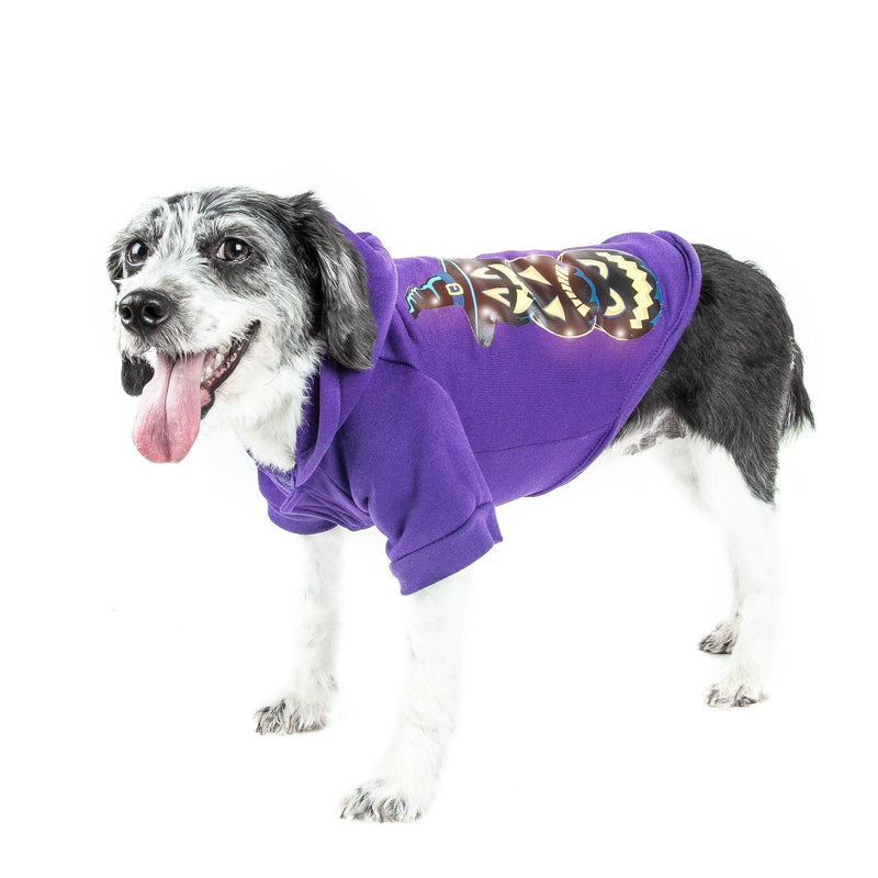 Pet Life ® LED Lighting Halloween Happy Snowman Hooded Dog Costume Sweater w/ Included Batteries - BIG FRENCHIES
