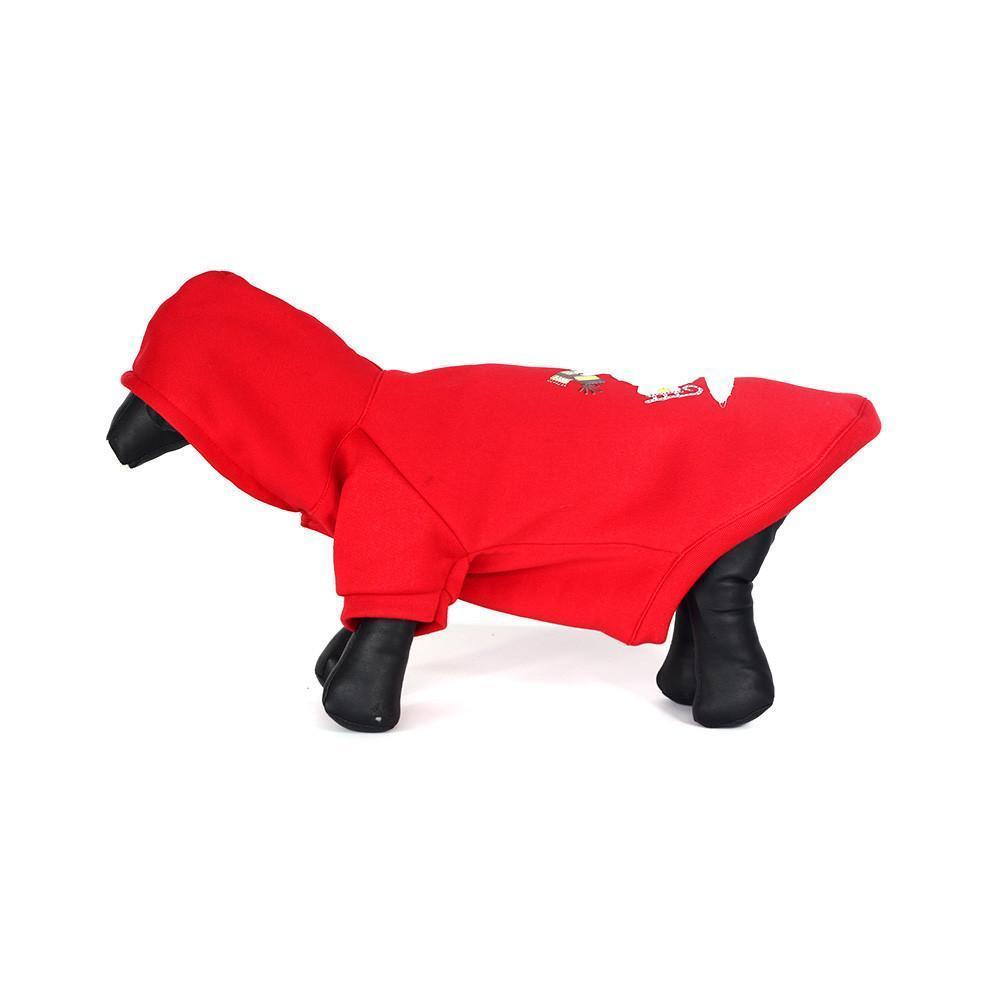 Pet Life ® LED Lighting Holiday Snowman Hooded dog Costume Sweater w/ Included Batteries - BIG FRENCHIES