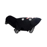 Pet Life ® LED Lighting 'Juggling Santa' Hooded Dog Costume Sweater w/ Included Batteries - BIG FRENCHIES