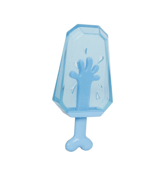 Pet Life ® 'Lick & Gnaw' Cooling Ices Cone Freezable and Chewable Tossing Waterproof Floating Pet Dog Toy - BIG FRENCHIES