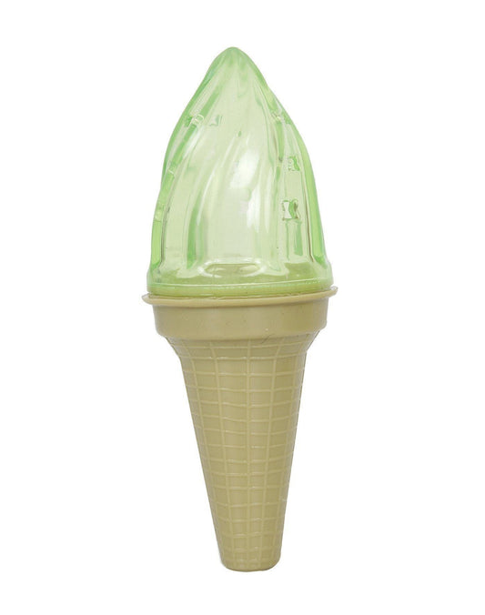 Pet Life ® 'Lick & Gnaw' Ice Cream Cone Freezable and Chewable Tossing Waterproof Floating Pet Dog Toy w/ Insertable Treat pocket - BIG FRENCHIES