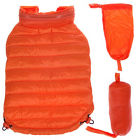 Pet Life ® Lightweight Adjustable and Collapsible 'Sporty Avalanche' Dog Coat w/ Pop-out Zippered Hood - BIG FRENCHIES