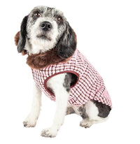Pet Life ® Luxe 'Beautifur' Box-Stitched Elegant Designer Mink Fur Dog Coat - BIG FRENCHIES