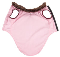 Pet Life ® Luxe 'Beautifur' Box-Stitched Elegant Designer Mink Fur Dog Coat - BIG FRENCHIES