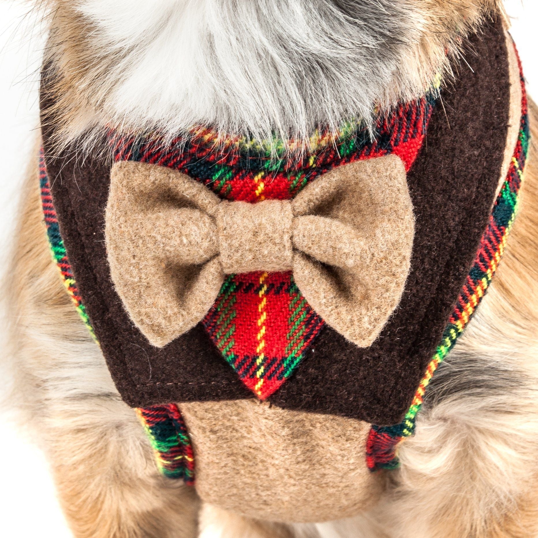 Pet Life ® Luxe 'Dapperbone' 2-In-1 Adjustable Fashion Dog Harness and Leash - BIG FRENCHIES