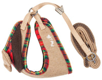 Pet Life ® Luxe 'Dapperbone' 2-In-1 Adjustable Fashion Dog Harness and Leash - BIG FRENCHIES
