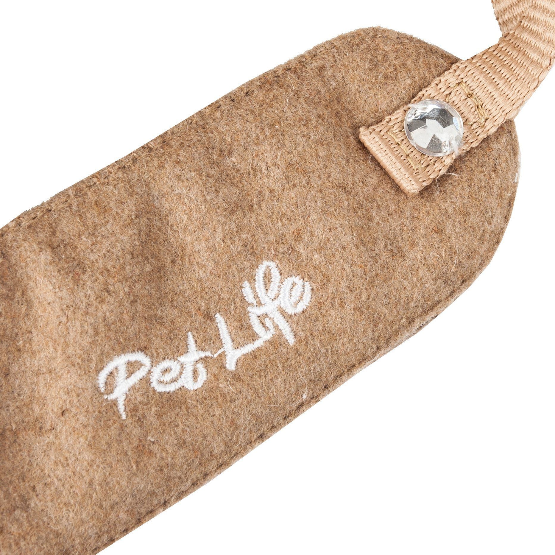 Pet Life ® Luxe 'Furracious' 2-In-1 Adjustable Dog Harness and Leash with Detachable Fur Collar - BIG FRENCHIES