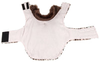 Pet Life ® Luxe 'Furracious' Cheetah Patterned Mink Designer Fashion Fur Dog Coat - BIG FRENCHIES