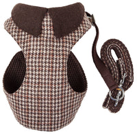 Pet Life ® Luxe 'Houndsome' 2-In-1 Adjustable Designer Dog Harness and Leash - BIG FRENCHIES