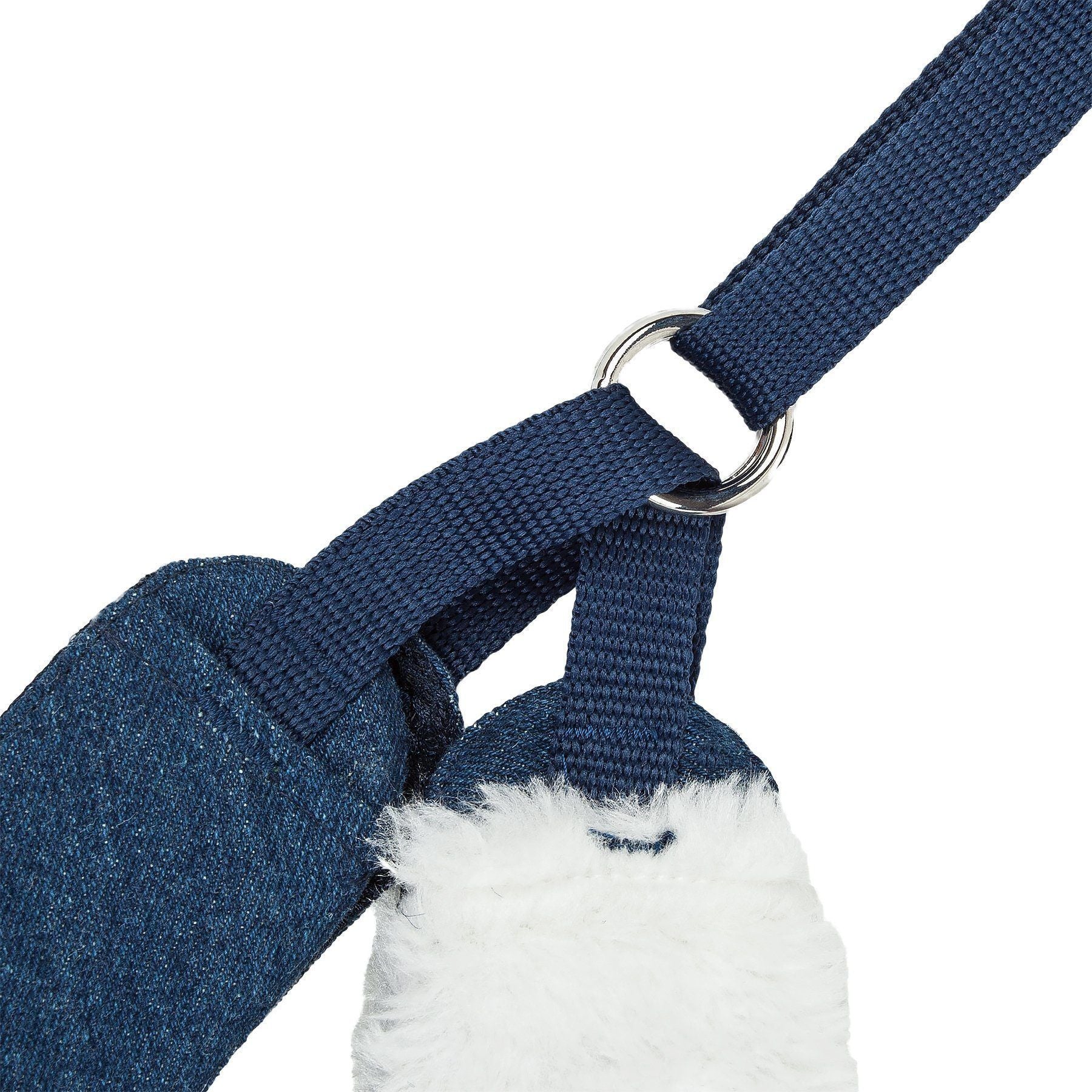Pet Life ® Luxe 'Pom Draper' 2-In-1 Adjustable Fashion Dog Harness and Leash - BIG FRENCHIES