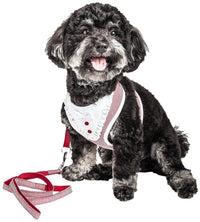 Pet Life ® Luxe 'Spawling' 2-In-1 Adjustable Fashion Dog Harness and Leash - BIG FRENCHIES