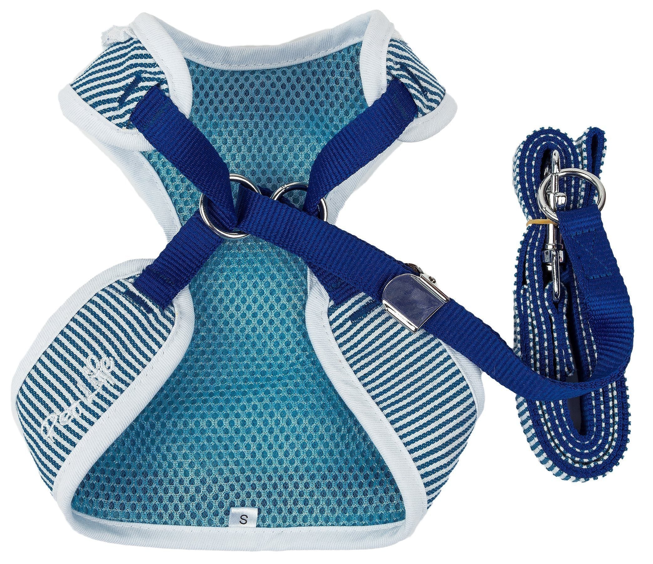 Pet Life ® Luxe 'Spawling' 2-In-1 Adjustable Fashion Dog Harness and Leash - BIG FRENCHIES