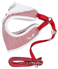 Pet Life ® Luxe 'Spawling' 2-In-1 Adjustable Fashion Dog Harness and Leash - BIG FRENCHIES