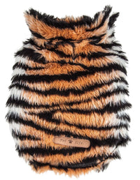 Pet Life ® Luxe 'Tigerbone' Tiger-Patterned Mink Fashion Fur Dog Jacket - BIG FRENCHIES
