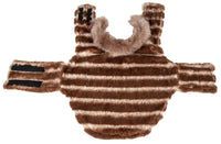Pet Life ® Luxe 'Tira-Poochoo' Tiramisu Patterned Mink Fur Designer Dog Jacket - BIG FRENCHIES