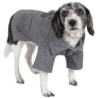 Pet Life ® 'Military Static' Rivited Fashion Collared Wool Dog Jacket Coat - BIG FRENCHIES