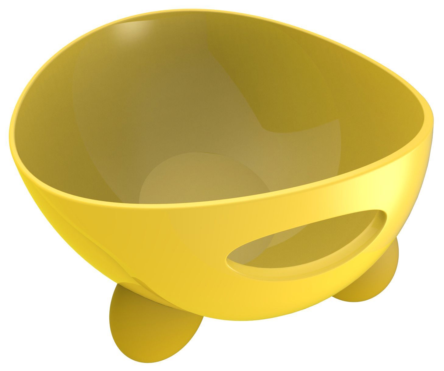 Pet Life ® 'Modero' Dishwasher Safe Modern Tilted Dog Bowl - BIG FRENCHIES