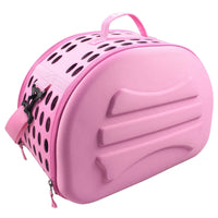 Pet Life ® 'Narrow Shelled' Lightweight Collapsible Military Grade Fashion Designer Travel Pet Dog Carrier Crate - BIG FRENCHIES