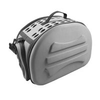 Pet Life ® 'Narrow Shelled' Lightweight Collapsible Military Grade Fashion Designer Travel Pet Dog Carrier Crate - BIG FRENCHIES
