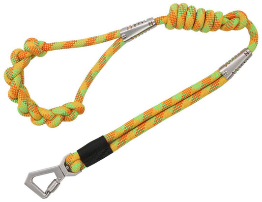 Pet Life ® 'Neo-Craft' Handmade One-Piece Knot-Gripped Training Dog Leash - BIG FRENCHIES