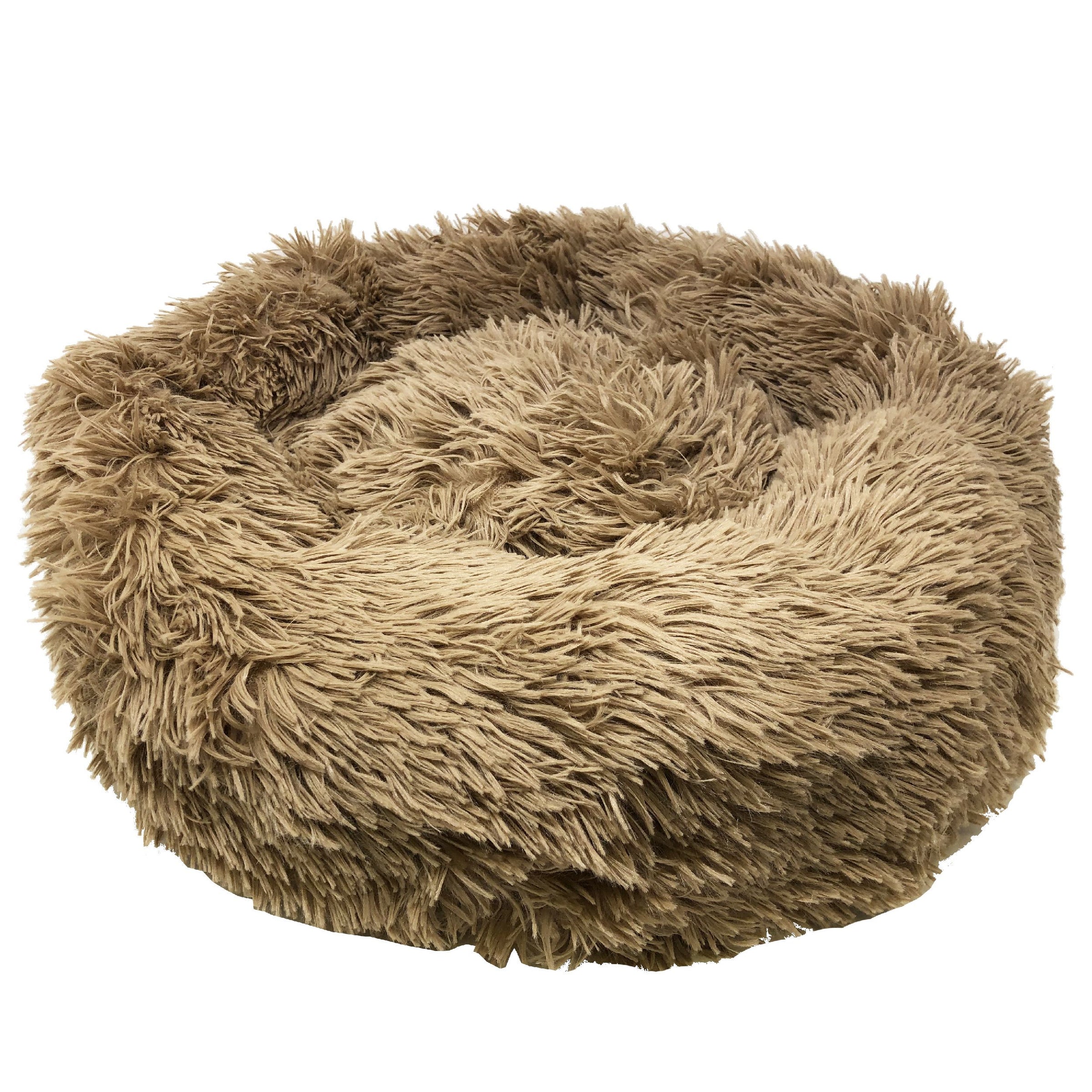 Pet Life ® 'Nestler' High-Grade Plush and Soft Rounded Pet Bed - BIG FRENCHIES
