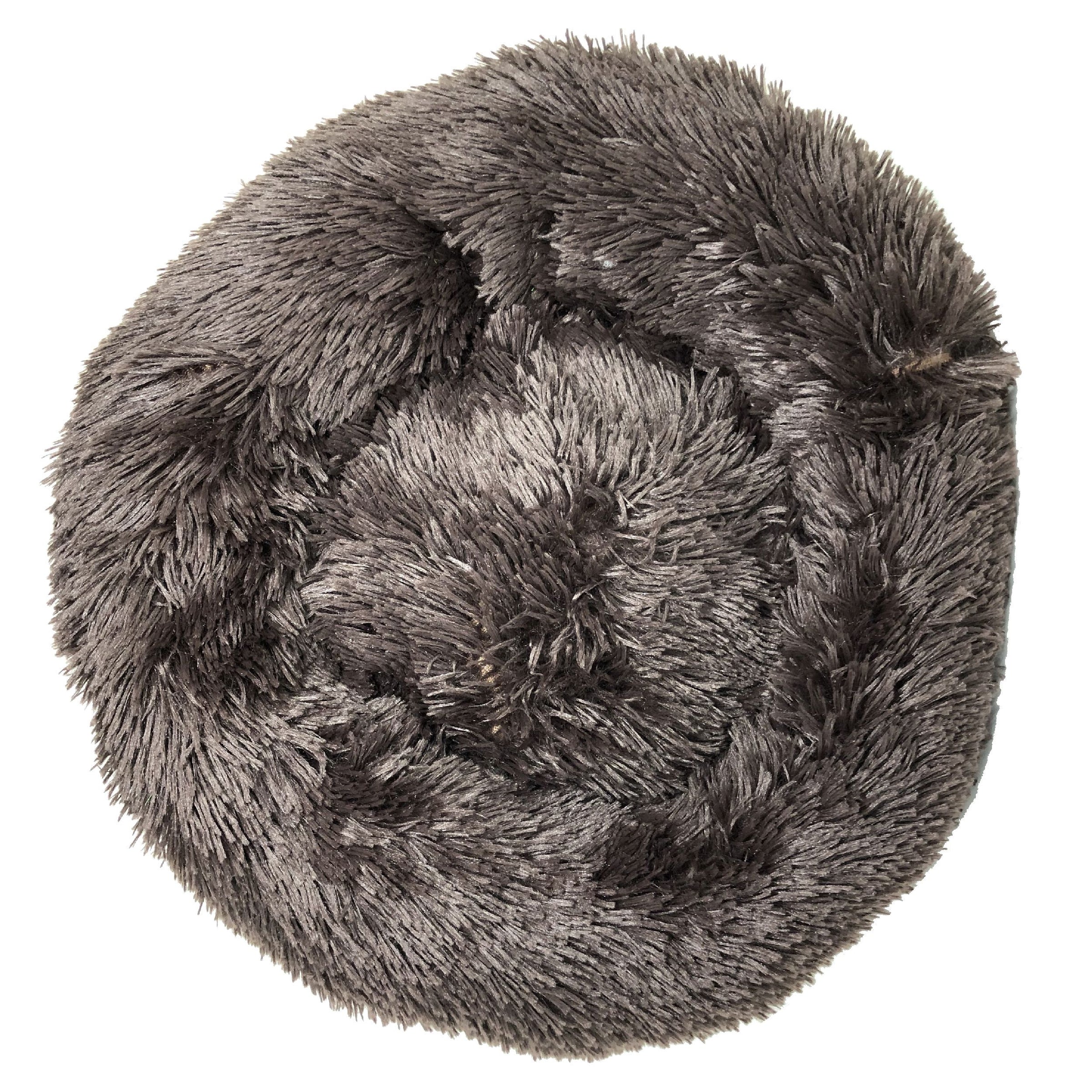 Pet Life ® 'Nestler' High-Grade Plush and Soft Rounded Pet Bed - BIG FRENCHIES