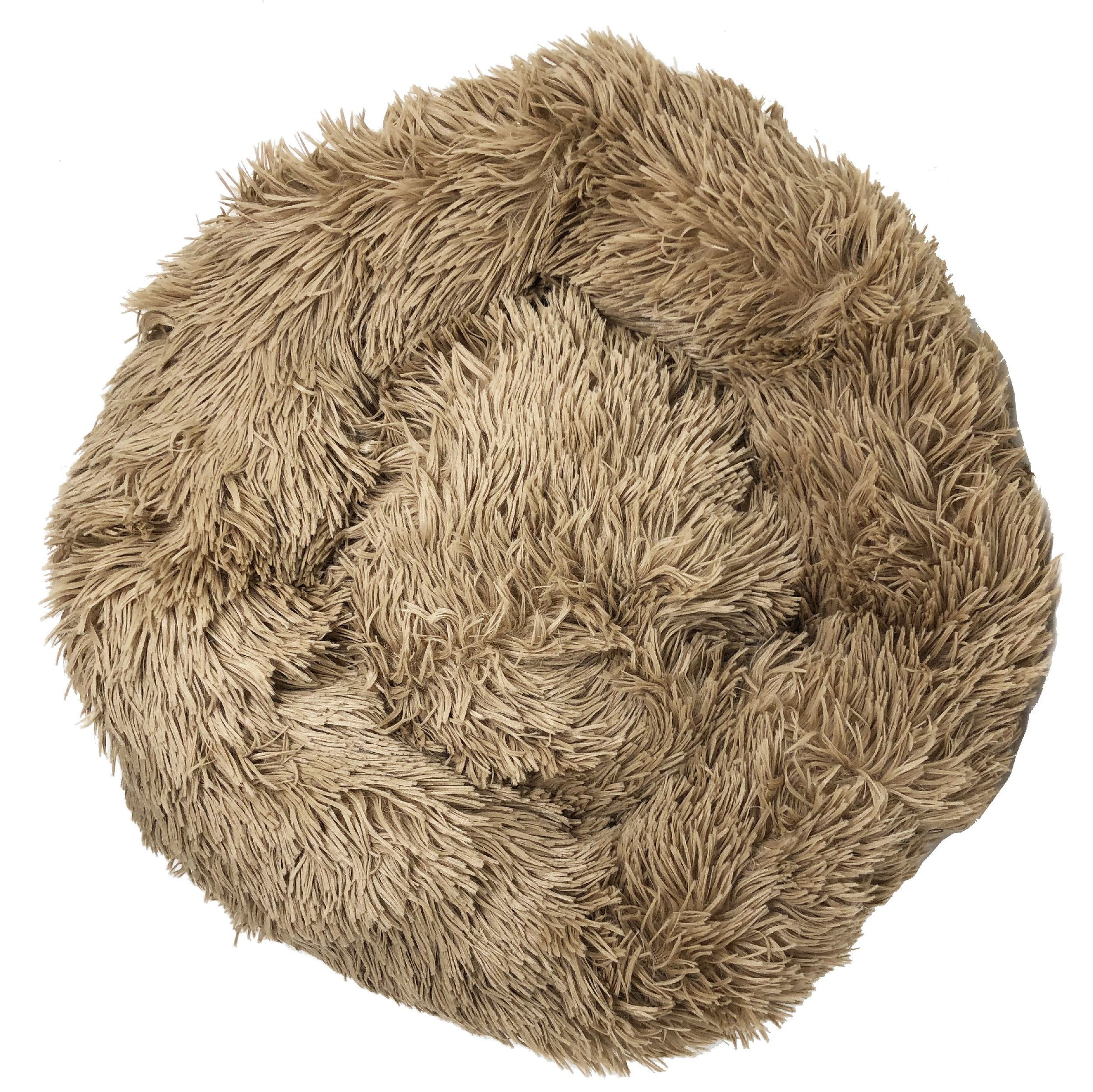 Pet Life ® 'Nestler' High-Grade Plush and Soft Rounded Pet Bed - BIG FRENCHIES
