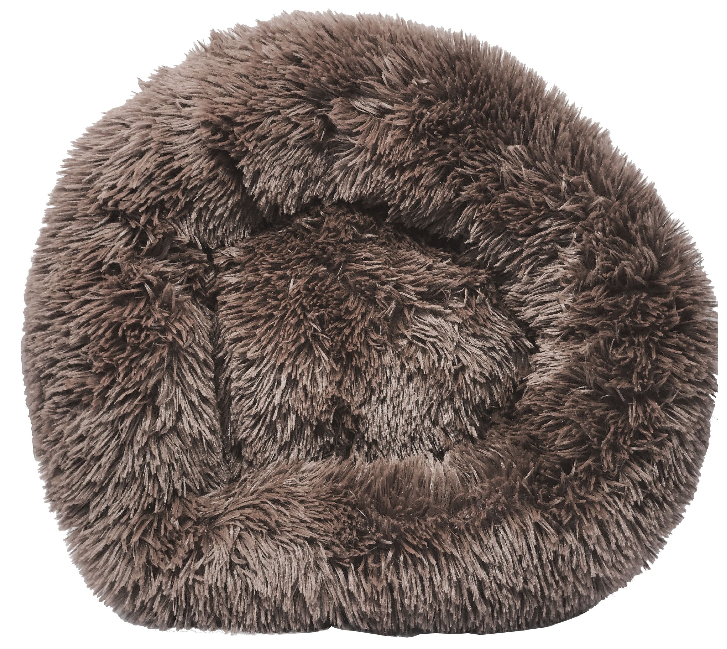 Pet Life ® 'Nestler' High-Grade Plush and Soft Rounded Pet Bed - BIG FRENCHIES