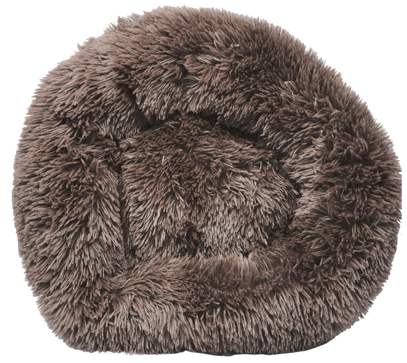 Pet Life ® 'Nestler' High-Grade Plush and Soft Rounded Pet Bed - BIG FRENCHIES