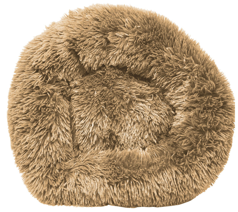 Pet Life ® 'Nestler' High-Grade Plush and Soft Rounded Pet Bed - BIG FRENCHIES