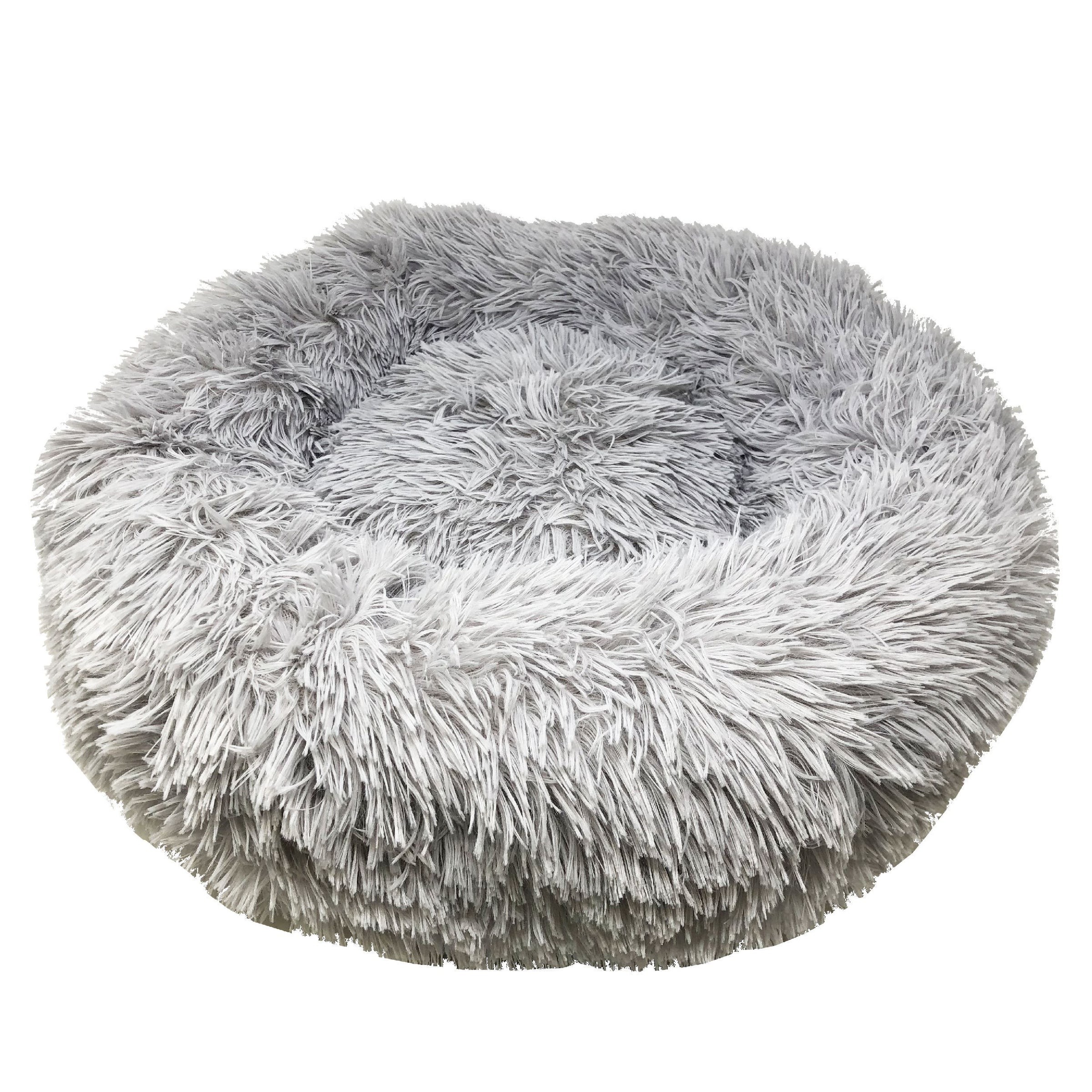 Pet Life ® 'Nestler' High-Grade Plush and Soft Rounded Pet Bed - BIG FRENCHIES