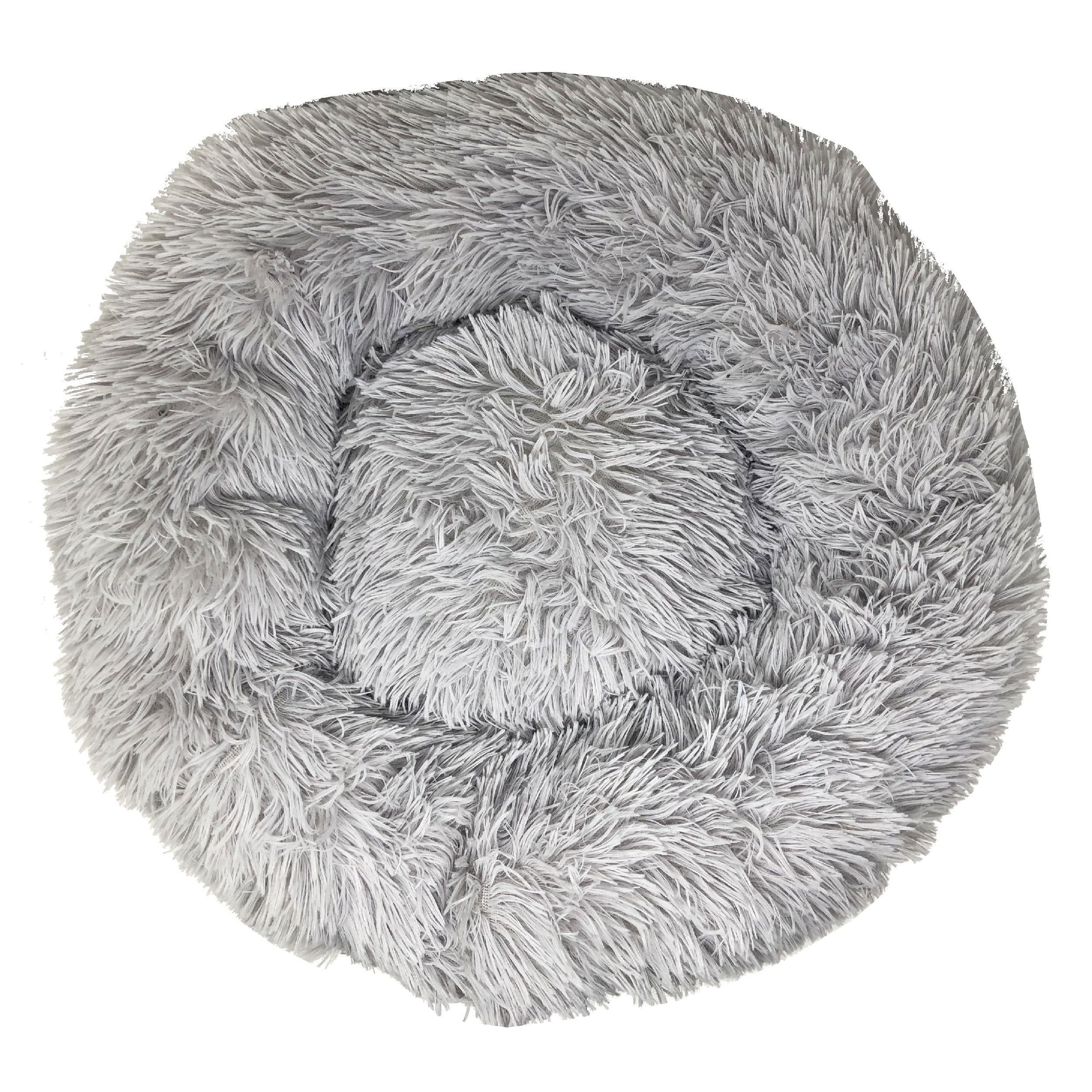 Pet Life ® 'Nestler' High-Grade Plush and Soft Rounded Pet Bed - BIG FRENCHIES