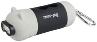 Pet Life ® 'Oink' LED Flashlight and Waste Bag Dispenser - BIG FRENCHIES